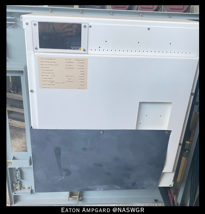 Eaton / Cutler Hammer Ampgard Medium Voltage Control Cell Section- 300HP/4160V