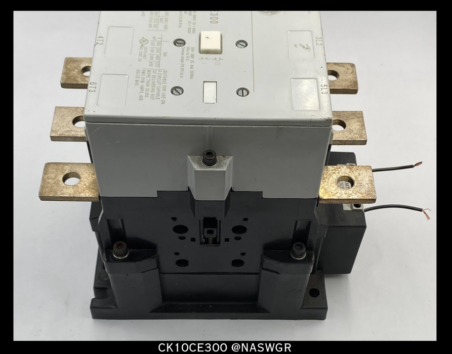 GE CK10CE300 Contactor ~ 500 Amp/24v
