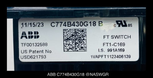 ABB FT-1, C774B430G18B Flexitest Test Switch - 10 Pole - Unused