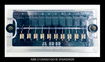 ABB FT-1, C129A501G01B Flexitest Test Switch - 10 Pole - Unused