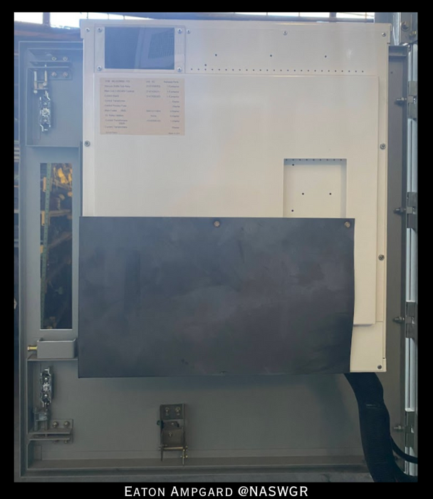 Eaton / Cutler Hammer Ampgard Medium Voltage Control Cell Section- 1150kVA/4160V