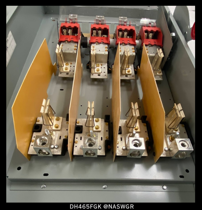 Eaton DH465FGK Heavy Duty Safety Switch - 400A/600V/4P/Type 1 - Unused
