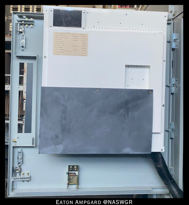 Eaton / Cutler Hammer Ampgard Medium Voltage Control Cell Section- 1333kVA/4160V