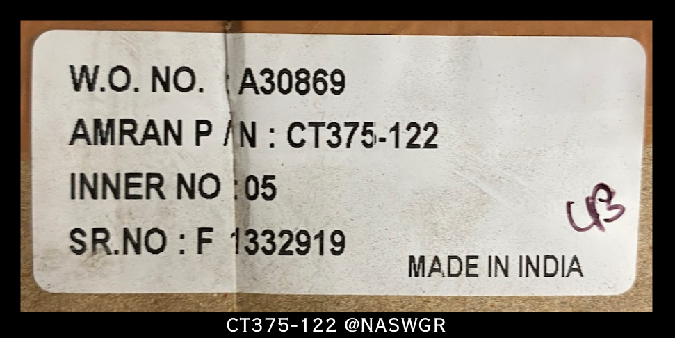 Amran CT375-122 Current Transformer - 1200:5A