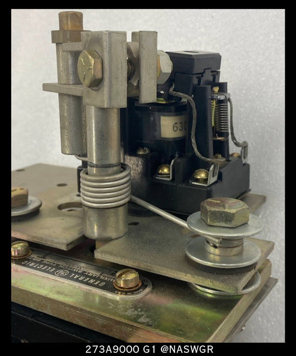 General Electric VB PowerVac Breaker SB-12 Auxiliary Switch/ Y Relay PN: 273A9000 G1