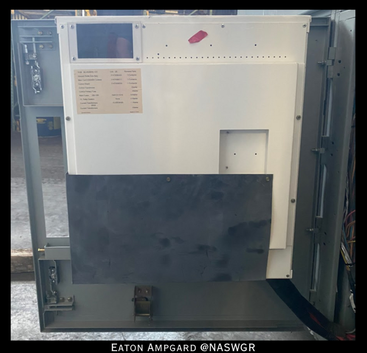 Eaton / Cutler Hammer Ampgard Medium Voltage Control Cell Section- 1750HP/4160V