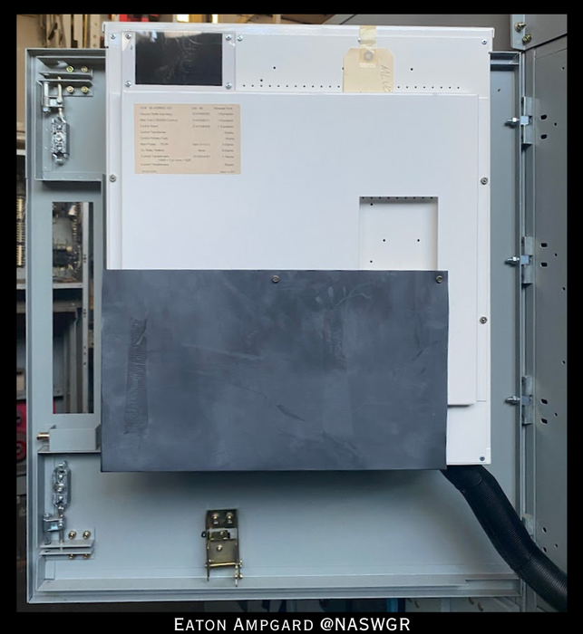 Eaton / Cutler Hammer Ampgard Medium Voltage Control Cell Section- 250HP/4160V