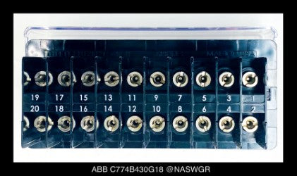 ABB FT-1, C774B430G18B Flexitest Test Switch - 10 Pole - Unused