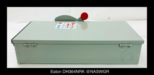 Eaton DH364NRK Heavy Duty Safety Switch - 200A/600V/3P4W/N3R - Unused