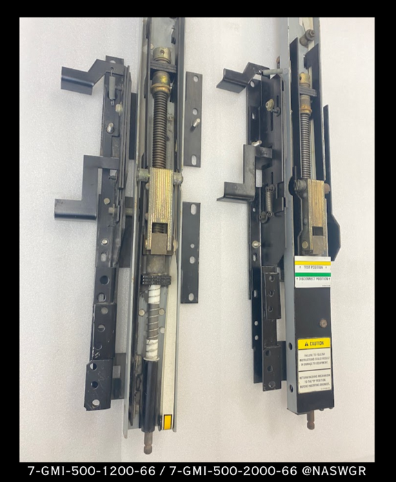 Siemens 7-GMI-500-1200-66 / 7-GMI-500-2000-66 Cell Racking Assembly