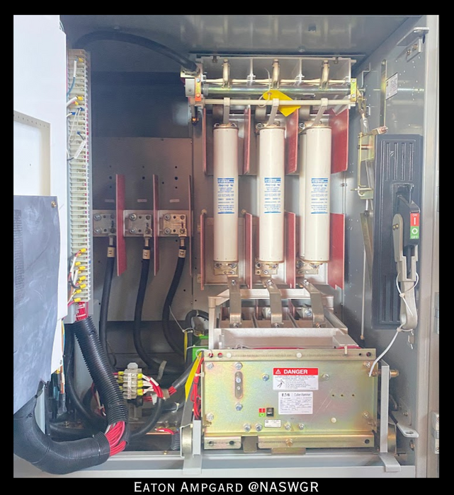 Eaton / Cutler Hammer Ampgard Medium Voltage Control Cell Section- 1750HP/4160V