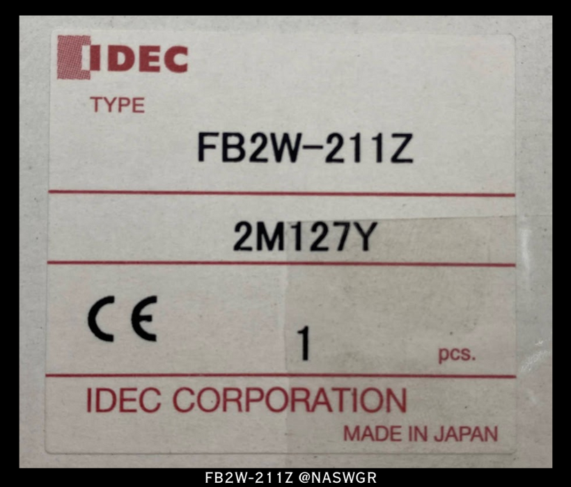 IDEC FB2W-211Z Electrical Enclosure