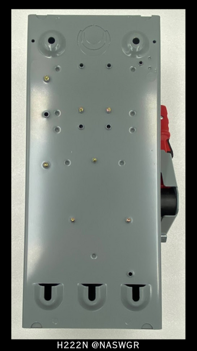 Square D H222N Heavy Duty Safety Switch - 60A/240VAC/N1R