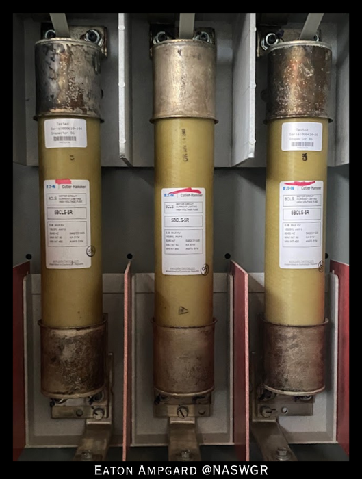 Eaton / Cutler Hammer Ampgard Medium Voltage Control Cell Section- 500HP/4160V