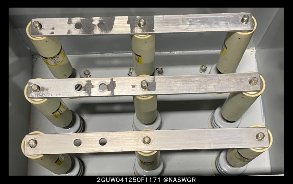 ABB 2GUE041750F1171  3 Phase Power Capacitor Bank - 4160V/250kVAr