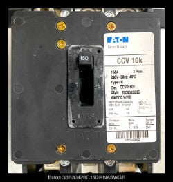 Eaton 3BR3042BC150 Main Breaker Loadcenter - 150A/240V/N1 - Unused