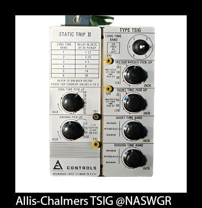 Allis-Chalmers Static Trip II Type TSIG