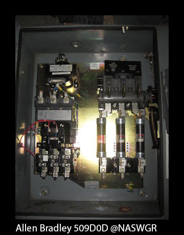 Allen Bradley Size 3 Fusible Combo Starter Bucket 509D0D