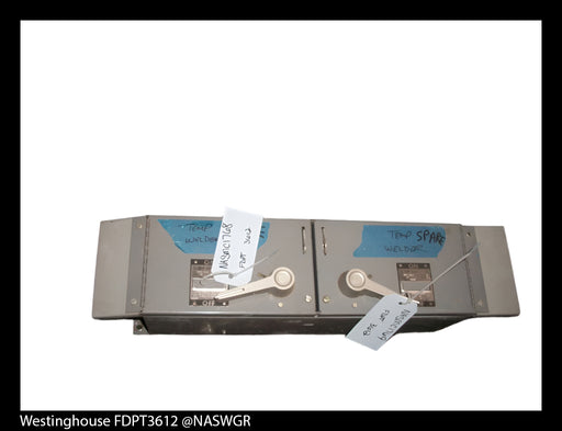FDPT3612 ~ Westinghouse FDPT3612 Fused Panelboard Switch ~ 1-60 Amp 1-30 Amp