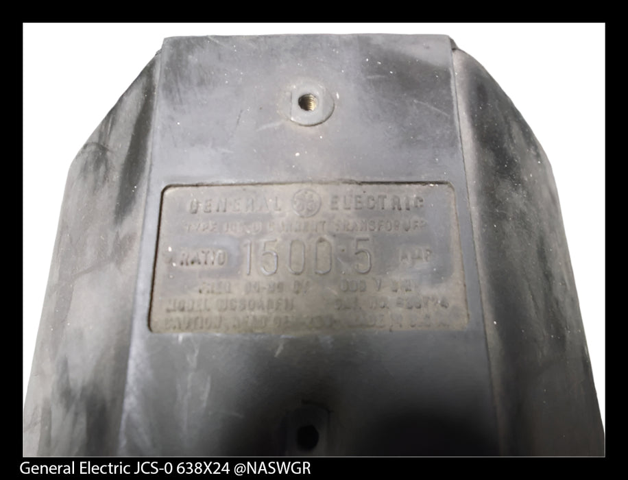 General Electric JCS-0 638X24 Current Transformer - 1500:5