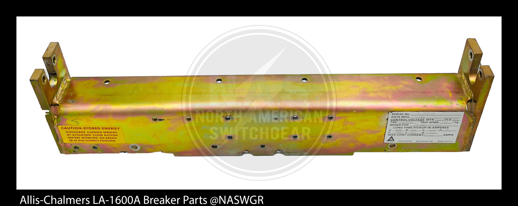 Allis-Chalmers LA-1600A Breaker Apron- P/N: 18-657-510-527