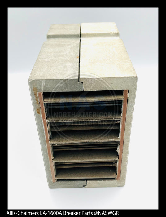 Allis-Chalmers LA-1600A Breaker Arc Chute- P/N: 18-657-346-538
