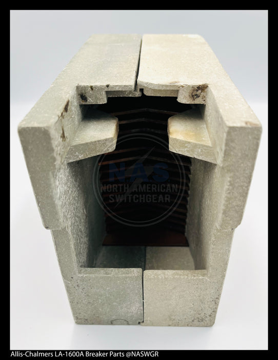 Allis-Chalmers LA-1600A Breaker Arc Chute- P/N: 18-657-346-538