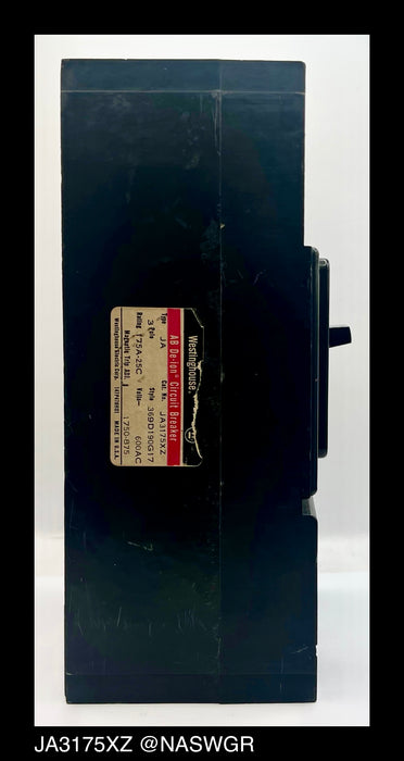 Westinghouse JA3175XZ Molded Case Circuit Breaker - 175 Amp