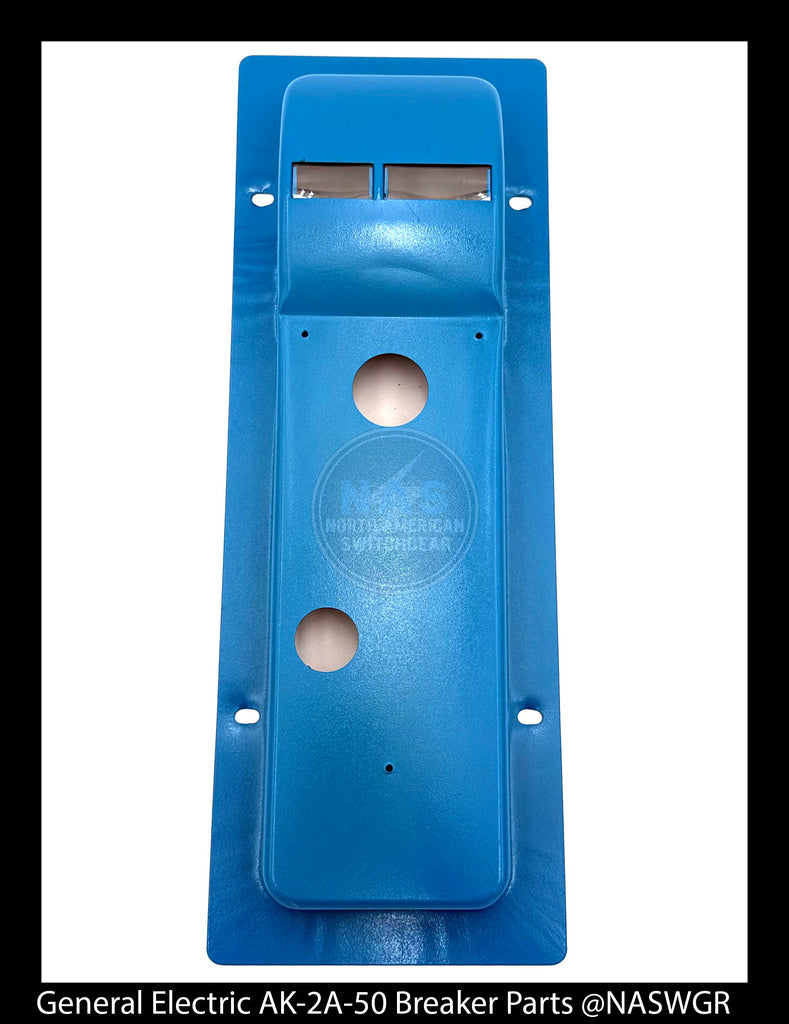 General Electric AK-2A-50 Circuit Breaker (M) Breaker Front Escutcheon (Blue) - P/N: 698C997P5
