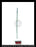 General Electric AK-2A-50 Circuit Breaker (M) Breaker Trip Button and Rod Assembly - P/N: 411A904G5