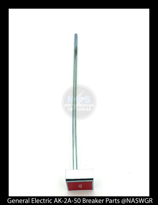 General Electric AK-2A-50 Circuit Breaker (M) Breaker Trip Button and Rod Assembly - P/N: 411A904G5