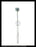 General Electric AK-2A-50 Circuit Breaker (M) Breaker Trip Button and Rod Assembly - P/N: 411A904G5