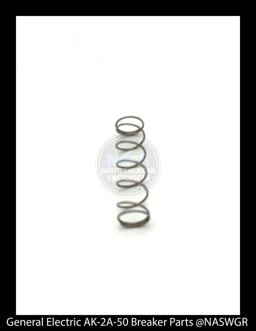 General Electric AK-2A-50 Circuit Breaker (M) Breaker Trip Button Spring - P/N: 412A139