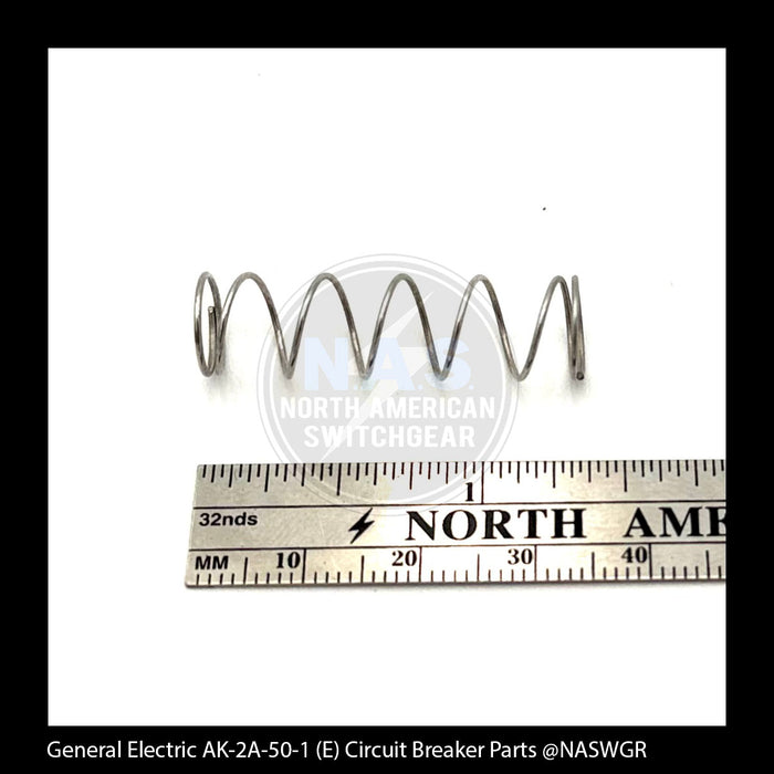 General Electric AK-2A-50-1 Circuit Breaker (E) Breaker Trip Button Spring - P/N: 412A139