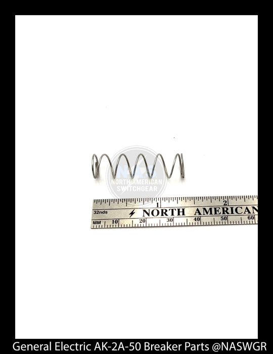 General Electric AK-2A-50 Circuit Breaker (M) Breaker Trip Button Spring - P/N: 412A139