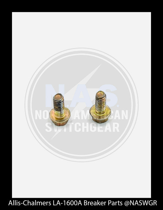 Allis-Chalmers LA-1600A Breaker Ground Bar & Screws - P/N: 18-657-781-278