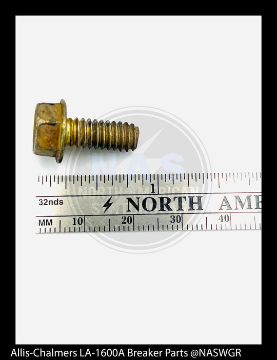 Allis-Chalmers LA-1600A Breaker Ground Bar & Screws - P/N: 18-657-781-278