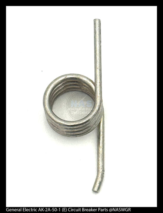 General Electric AK-2A-50-1 Circuit Breaker (E) Breaker Spring - P/N: 412A140P1
