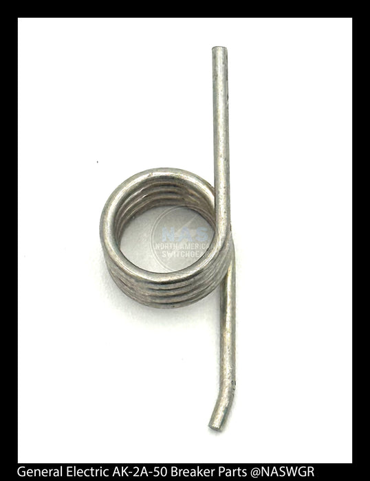 General Electric AK-2A-50 Circuit Breaker (M) Breaker Spring- P/N: 412A140P1