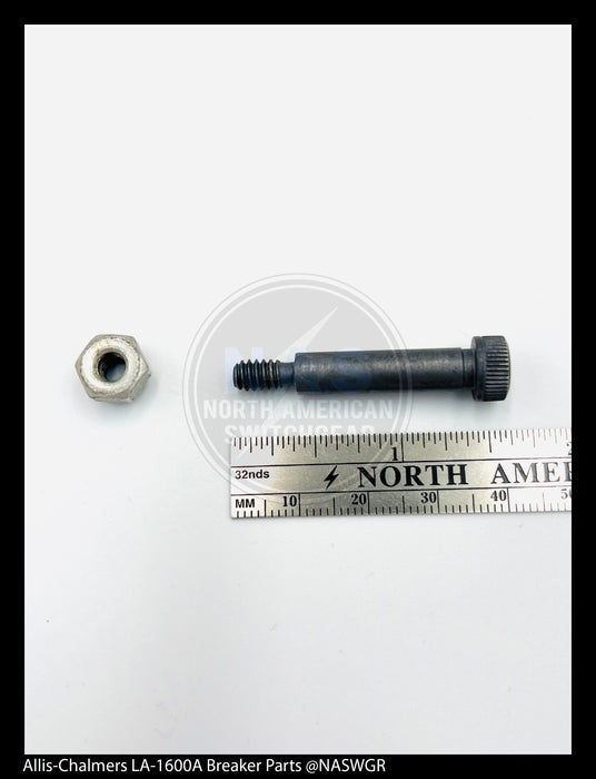 Allis-Chalmers LA-1600A Breaker Screw & Nut - P/N: 15-171-399-023