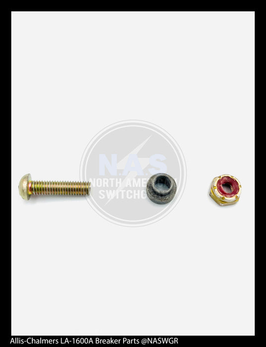Allis-Chalmers LA-1600A Breaker Screw & Nut - P/N: 00-615-485-222