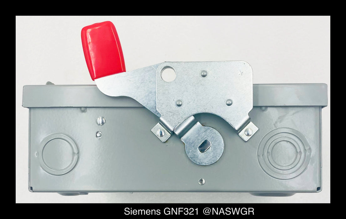 Siemens GNF321 General Duty Safety Switch - 30A/240V/3P/N1 - Unused
