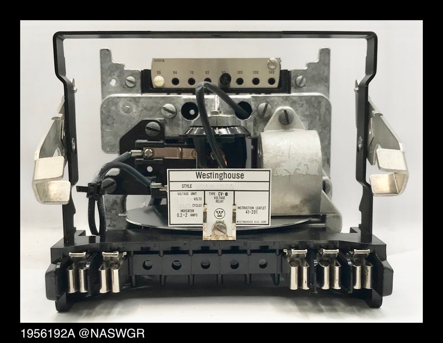 Westinghouse CV-6, 1956192A Over/Undervoltage Relay - 120v60Hz