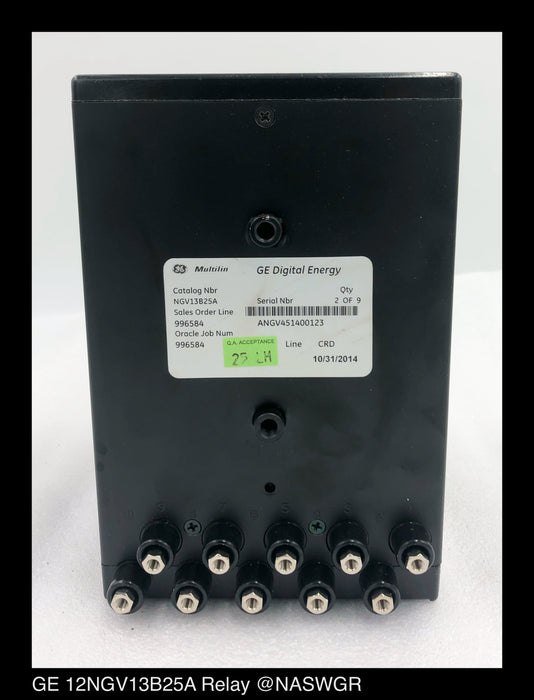 GE 12NGV13B25A Undervoltage Relay - 120vAC - Unused Surplus