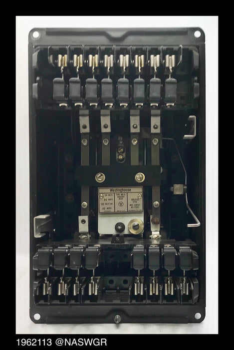 Westinghouse MG-6, 1962113 Auxiliary Relay - 24vDC