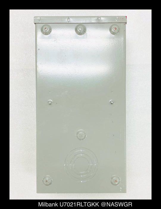 Milbank U7021RLTGKK Meter Socket - 200A/600V/1P3W/N3R - Unused