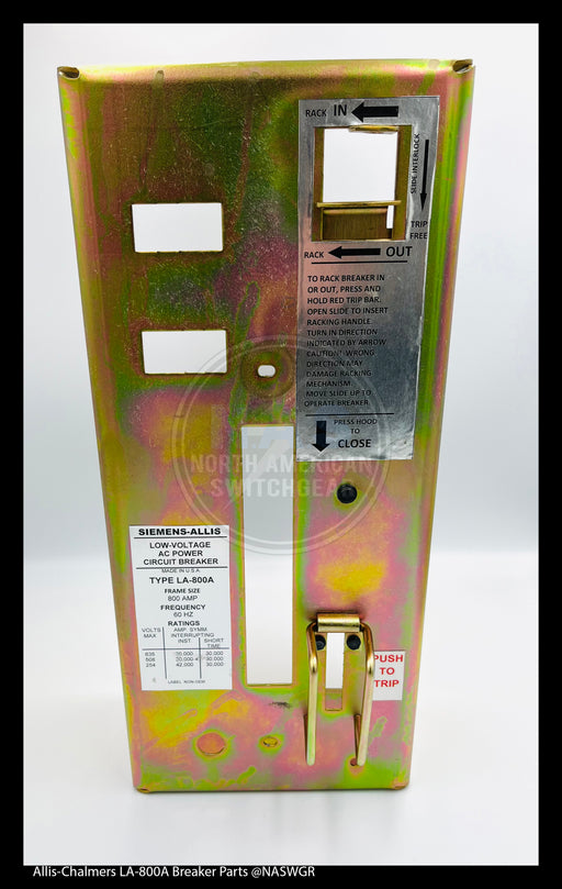 Allis-Chalmers LA-800A Breaker Cover - P/N: 18-390-975-002