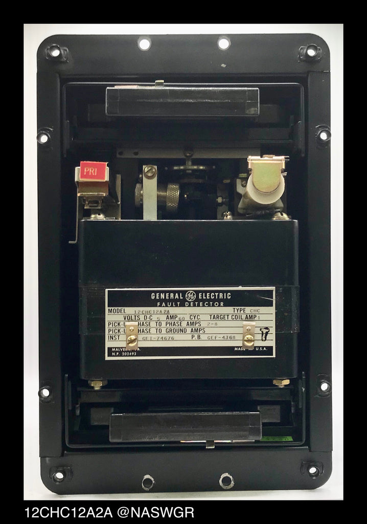 GE 12CHC12A2A Fault Detector Relay - 5 Amp