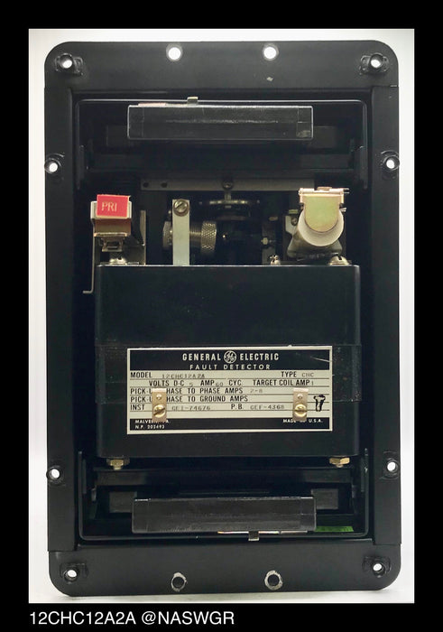 GE 12CHC12A2A Fault Detector Relay - 5 Amp
