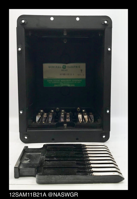 General Electric 12SAM11B21A Timing Relay - 48/125/250vDC